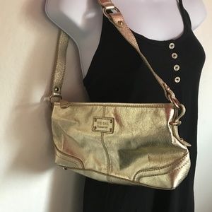 The Sak Gold Purse-Shoulder Bag